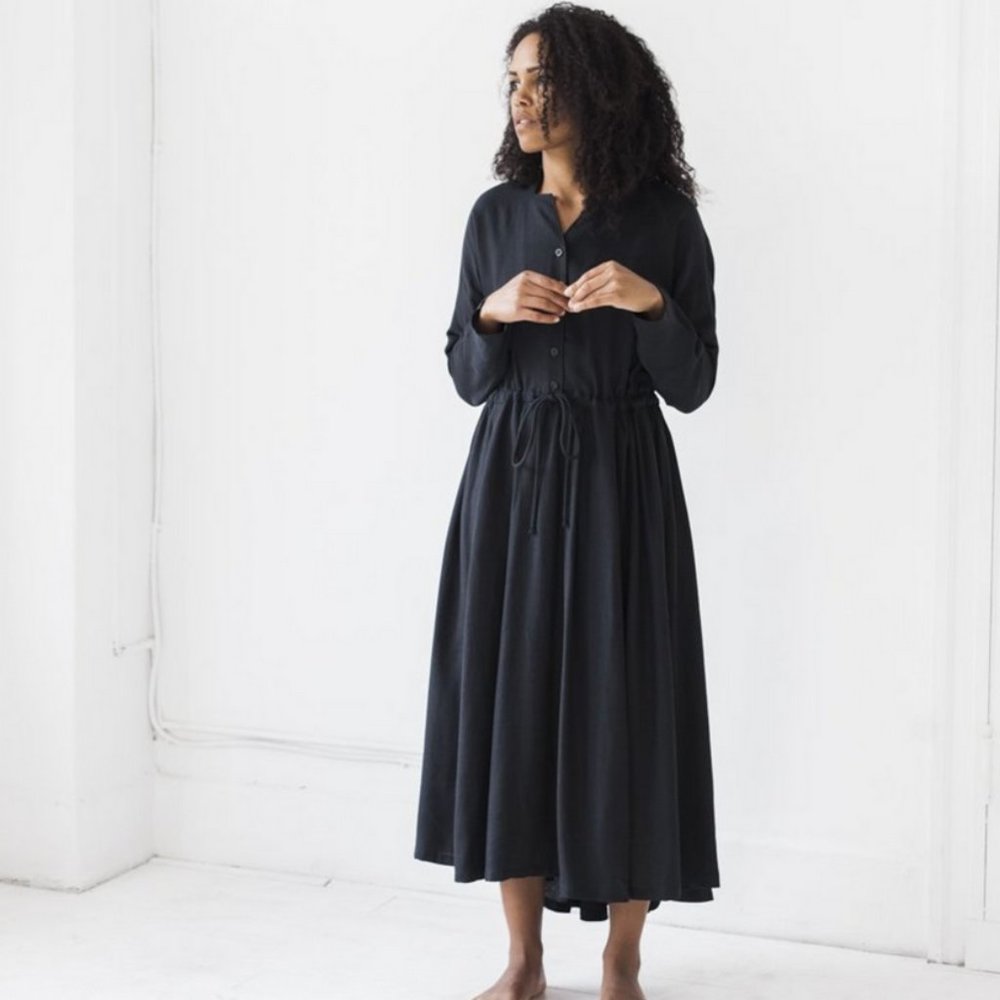 Black Crane Dress